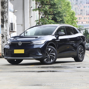 فولكس فاجنز ID4 Crozz Pure High Spec 2022 SUV معرف جديد 6 PR EV السيارة الكهربائي